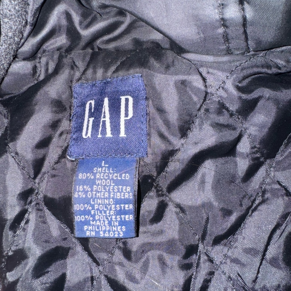 Gap Wool Black Jacket - image 3